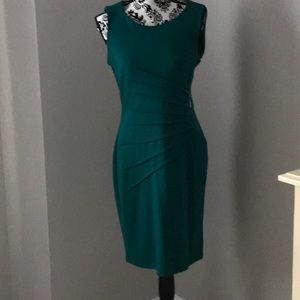 Emerald green dress